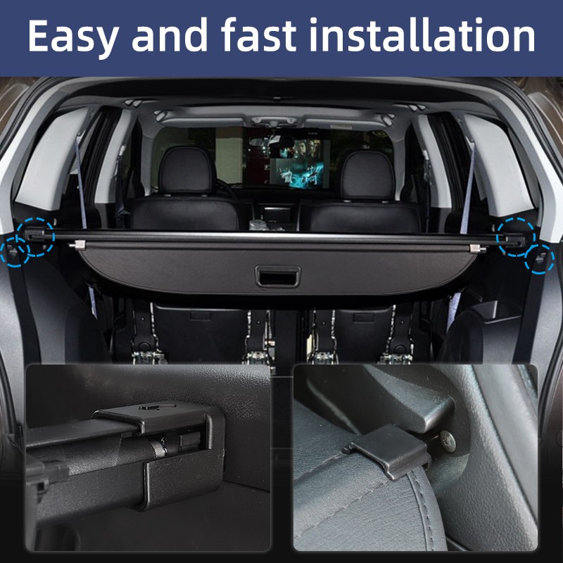 Retractable Trunk Cargo Cover Supplier - For Mitsubishi Outlander 2007-2012