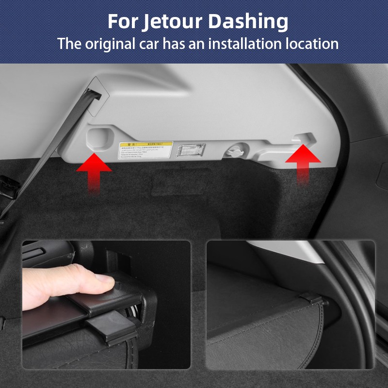 Retractable Trunk Cargo Cover Factory - Wholesale for Chery Jetour Dashing