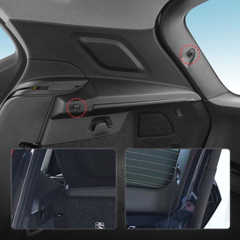 Trunk Cargo Cover Factory - For Volvo XC40 2020-2024