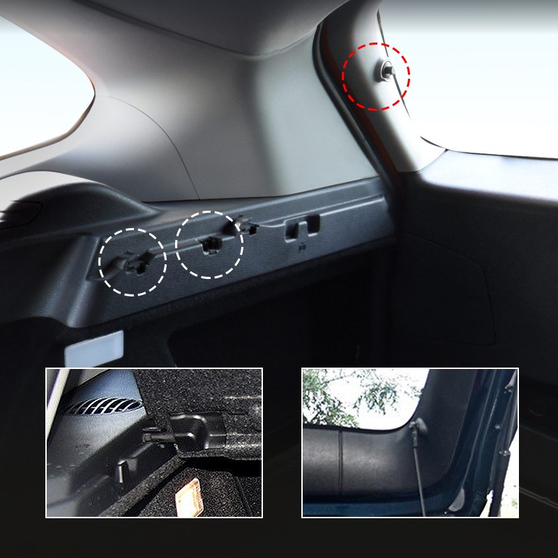 Trunk Cargo Cover Manufacturer - Non-retractable for BMW X1 2017-2022