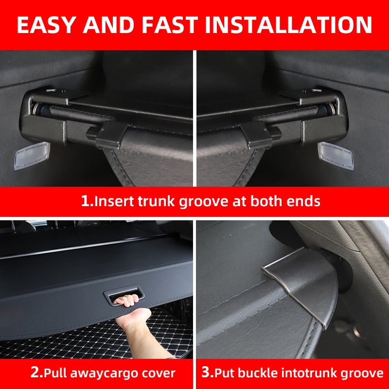 Retractable Trunk Cargo Cover Supplier - For Kia Sportage NQ5 2022-2025