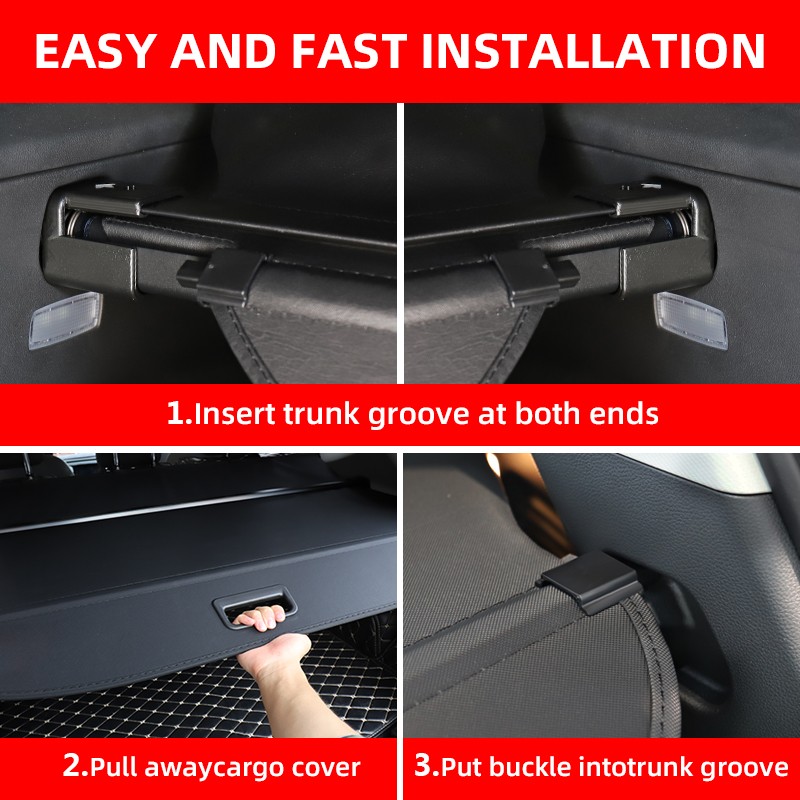 Retractable Trunk Cargo Cover Factory - Wholesale for Chery Jetour T2 2023+