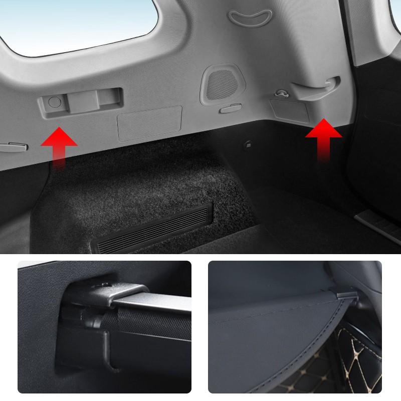 Retractable Trunk Cargo Cover Factory - Wholesale for Chery Tiggo 8 2023-2024