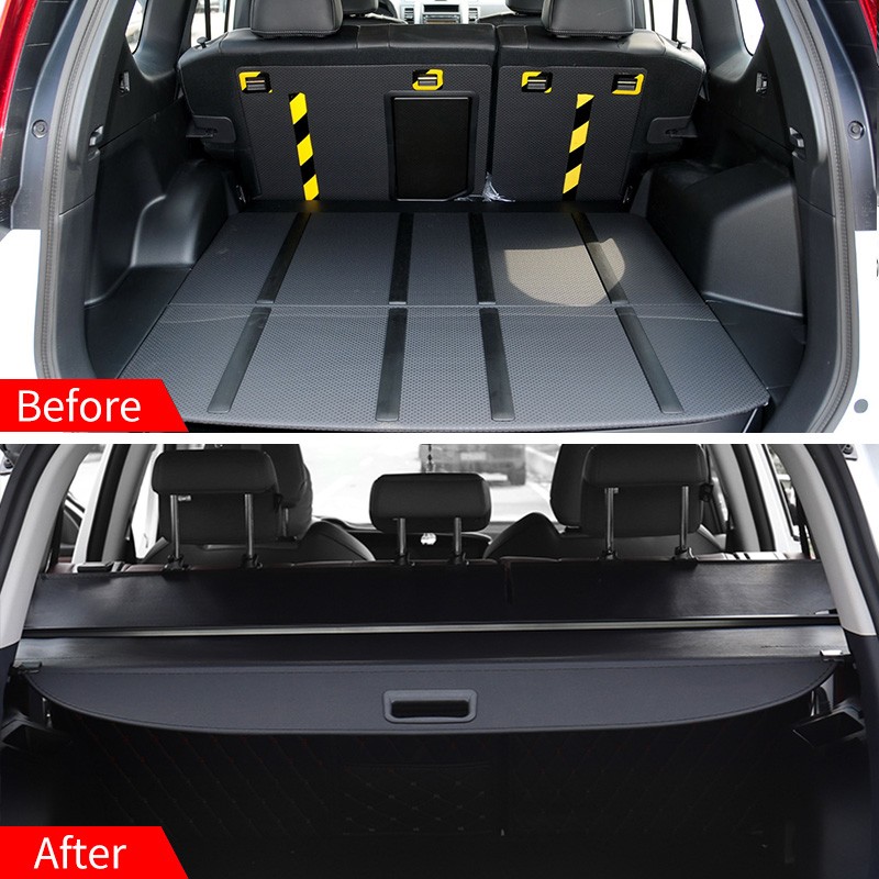 Retractable Trunk Cargo Cover Factory - Custom Logo for Nissan X-Trail T31 2008-2013