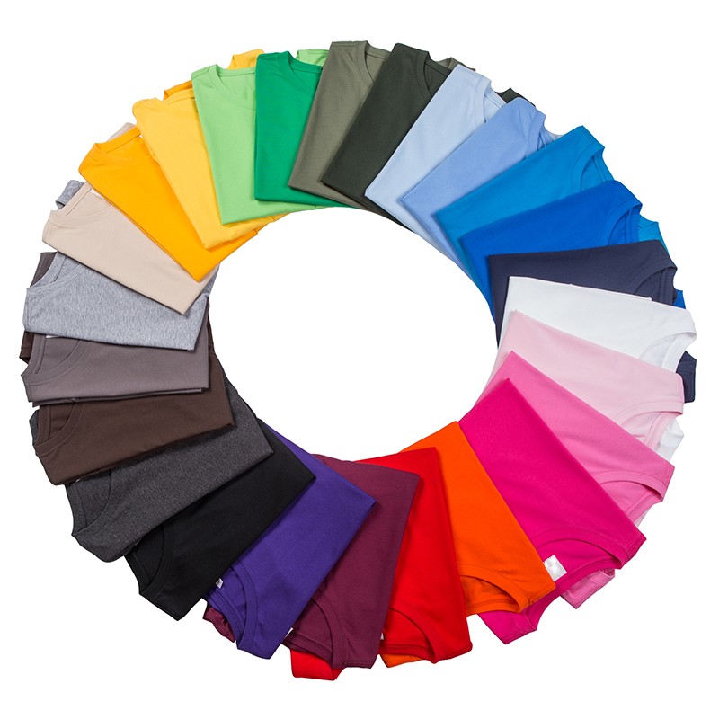 Pure Cotton T-Shirt Supplier - 260g Street Style Solid