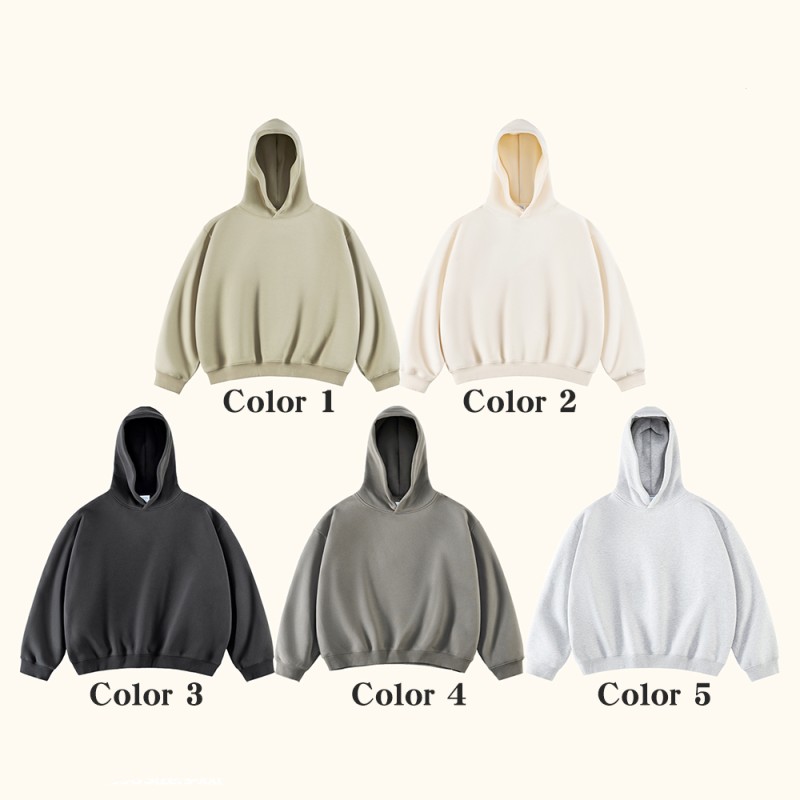 Stringless Hoodie Factory - Cropped No Pocket Design