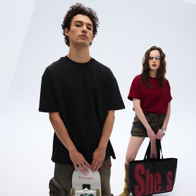 Acid Wash T-Shirt Factory - Vintage Heavyweight Print