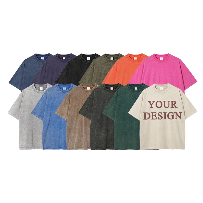 Cotton T-Shirt Factory - Compressed Customizable Print