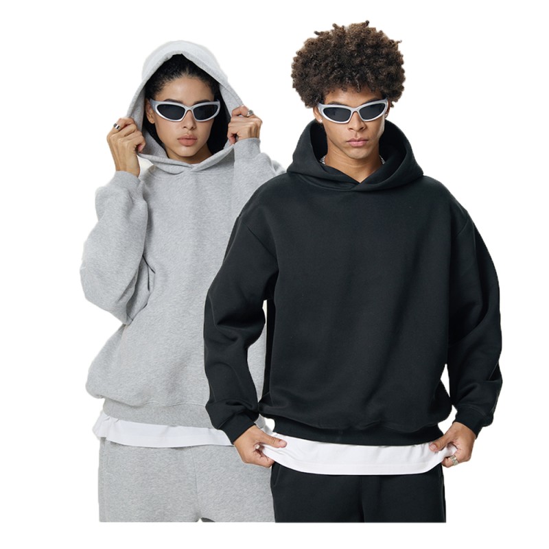 Cotton Hoodie Supplier - Heavyweight Fleece Plus Size