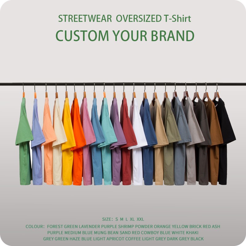 Oversized T-Shirt Factory - Bulk Custom Logo Printing