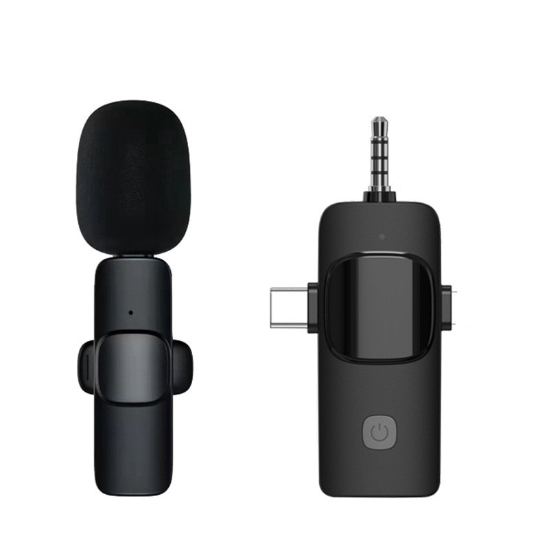 Wireless Microphone System Manufacturer - 3-in-1 Professional Lavalier