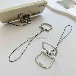 Phone Lanyard Manufacturer - Metal Foldable Ring Pendant
