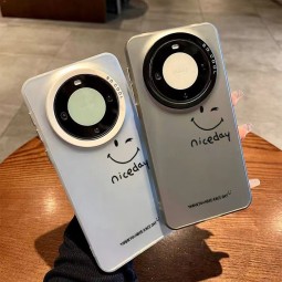 Phone Case Supplier - Matte Explosion Simple Smiling Face