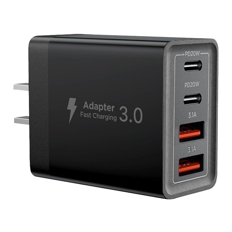 Fast Charger Supplier - 20W 40W 4 Port USB Type-C