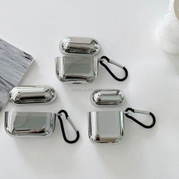 AirPods Case Manufacturer - Electroplated Silver Keychain