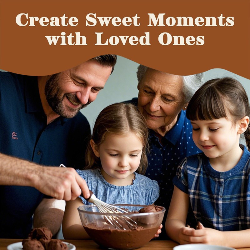 OEM Ice Cream Mix Manufacturer - Private Label Customizable Non-GMO Chocolate Ice Cream Powder (No Artificial Colors