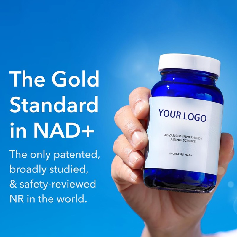 OEM/ODM NAD+ Supplement Capsules Manufacturer - Private Label Nicotinamide Adenine Dinucleotide Supplement for Anti-Aging & Cell Support (Private Label)
