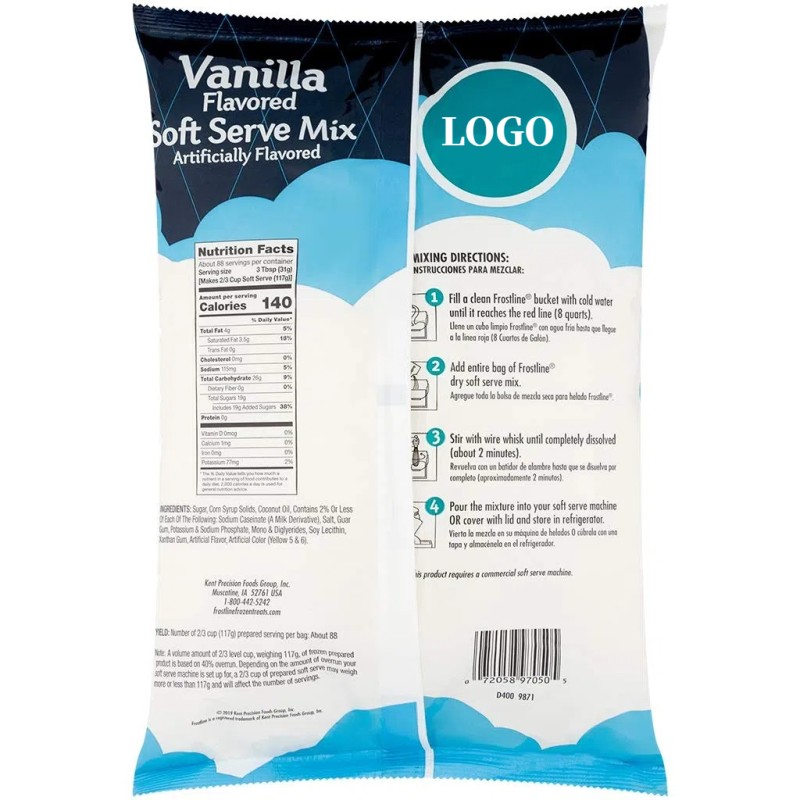 OEM/ODM Vanilla Ice Cream Powder Manufacturer - Private Label Lactose & Gluten Free Soft Serve Mix (Just Add Water/Dairy)