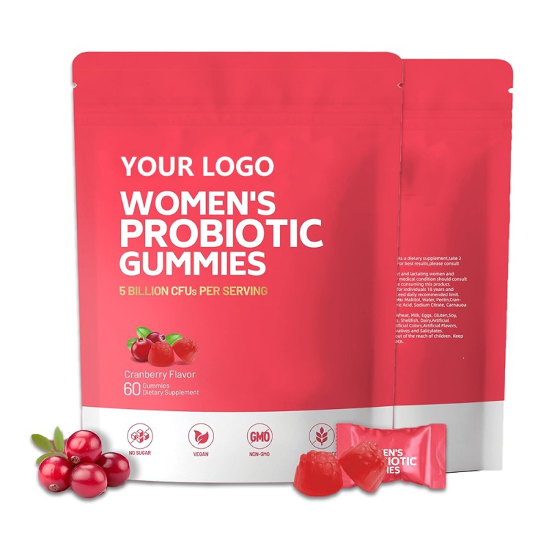 OEM/ODM Women's pH Balance Gummies Manufacturer - Private Label Premium Feminine Probiotic Supplement Gummies