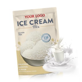 OEM Vitamin-Fortified Ice Cream Powder Manufacturer - Private Label Original Customizable Ice Cream Mix (Support Bulk Wholesale)