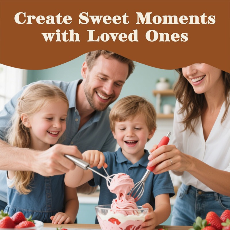 OEM Strawberry Ice Cream Powder Manufacturer - Private Label Customizable Label Simply Homemade Soft Serve Ice Cream Mix