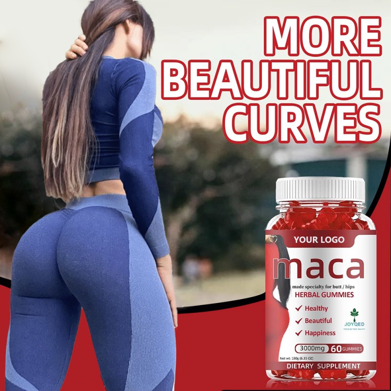 OEM/ODM BBL Curves Gummies Manufacturer - Private Label Maca Plus Gummy Vitamins for Hip & Thigh Care
