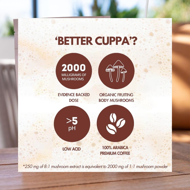 OEM/ODM Mushroom Coffee Manufacturer - Private Label Customizable Organic Instant Coffee with Lion's Mane Cordyceps & L-Theanine Extract