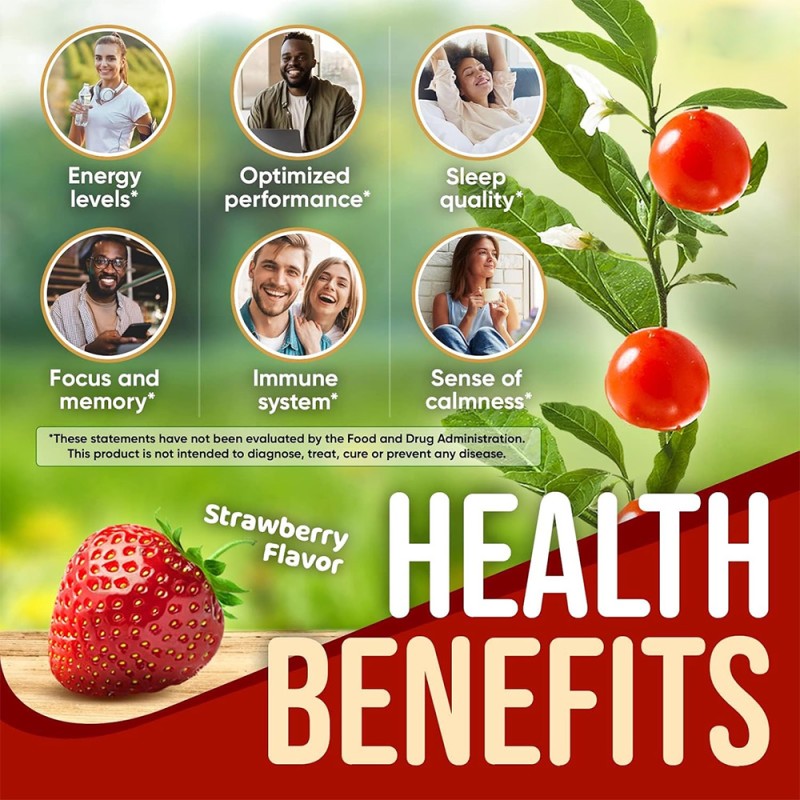 OEM/ODM Ashwagandha Gummies Manufacturer - Private Label Ashwagandha Root Extract Gummies with Vitamin C for Sleep & Stress Balance