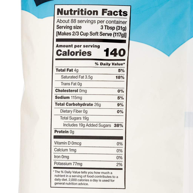 OEM/ODM Vanilla Ice Cream Powder Manufacturer - Private Label Lactose & Gluten Free Soft Serve Mix (Just Add Water/Dairy)