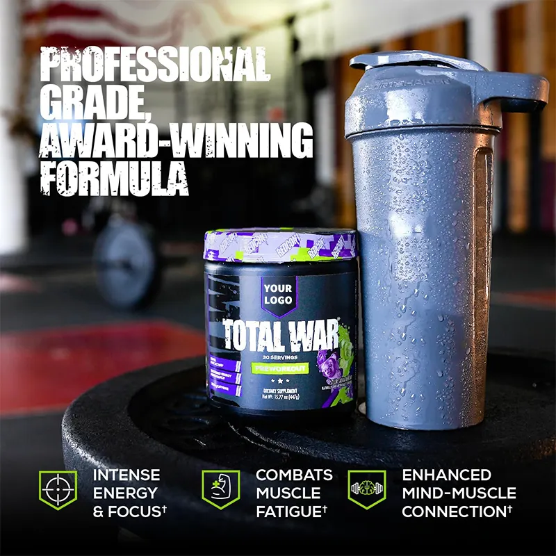 OEM Vitamin Dietary Fiber Powder Manufacturer - Private Label Pre Workout Energy Sports Nutrition Dietary Supplement