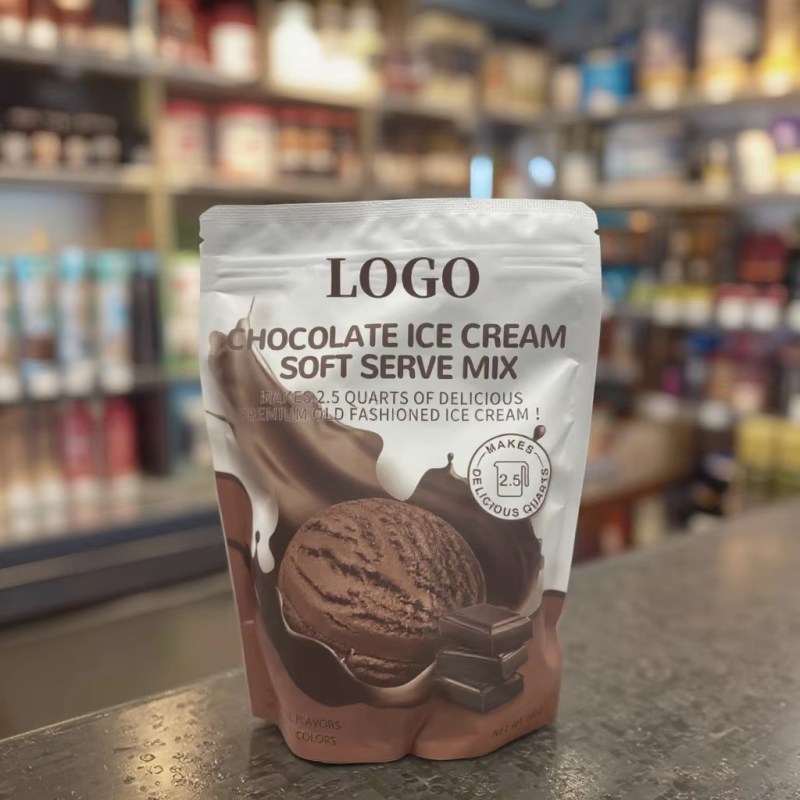 OEM/ODM Chocolate Flavor Ice Cream Powder Manufacturer - Private Label Soft Serve Ice Cream Mix