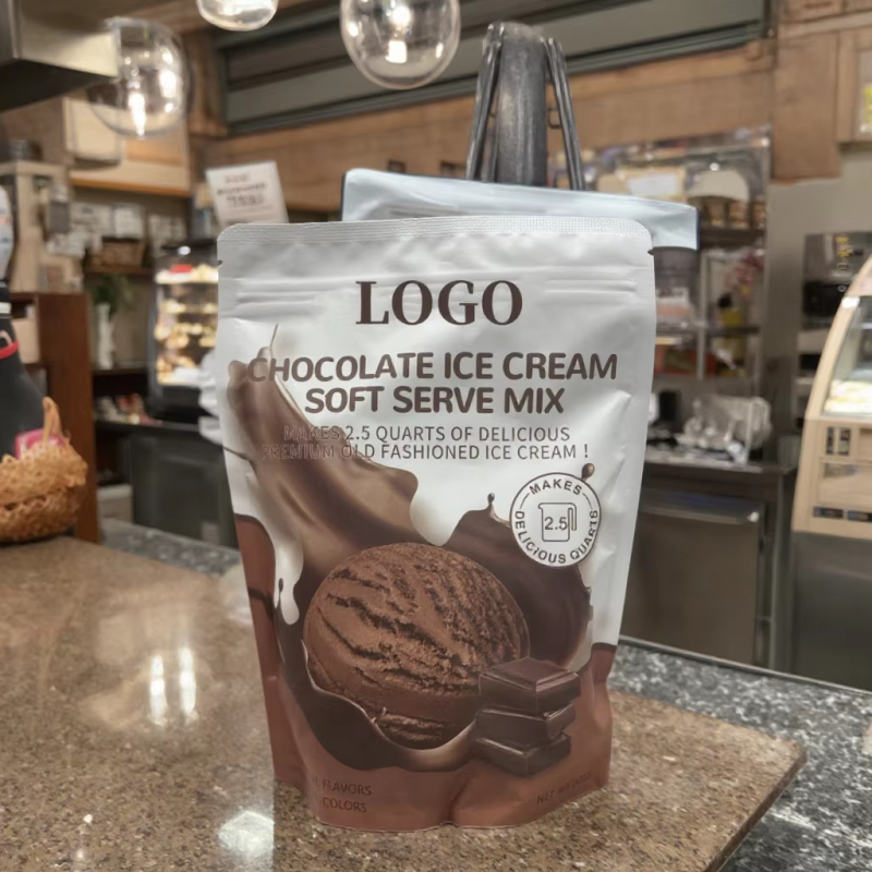 OEM/ODM Chocolate Flavor Ice Cream Powder Manufacturer - Private Label Soft Serve Ice Cream Mix