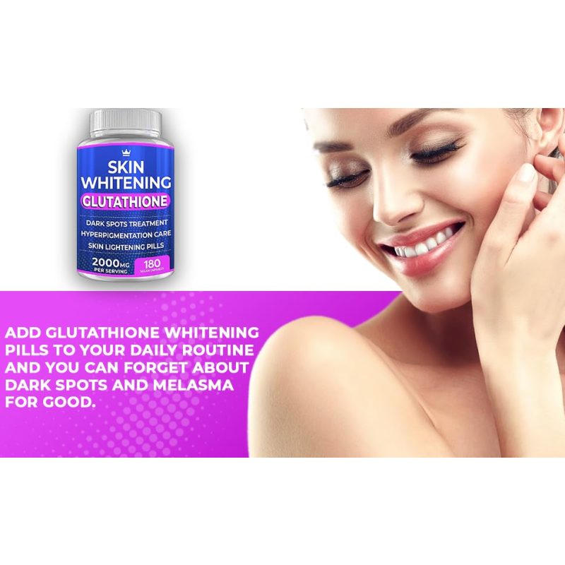 Skin Brightening Capsules Manufacturer - OEM/ODM Private Label L-Glutathione Capsules 2000mg for Skin Lightening