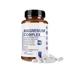 Custom Magnesium Glycinate Capsules Manufacturer - OEM/ODM Private Label 500mg Magnesium Supplement for Sleep & Body Support
