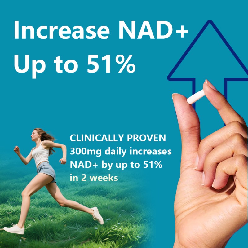 OEM/ODM NAD+ Supplement Capsules Manufacturer - Private Label Nicotinamide Adenine Dinucleotide Supplement for Anti-Aging & Cell Support (Private Label)