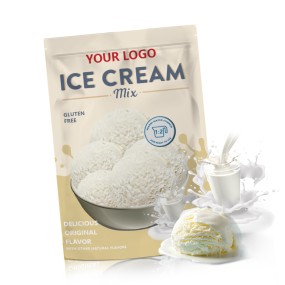 OEM/ODM Premium Collagen Milk Ice Cream Powder Manufacturer - Private Label Non-GMO Soft Serve Powdered Ice Cream Mix
