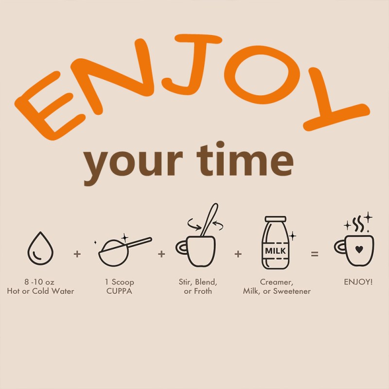 OEM/ODM Mushroom Coffee Manufacturer - Private Label Customizable Organic Instant Coffee with Lion's Mane Cordyceps & L-Theanine Extract