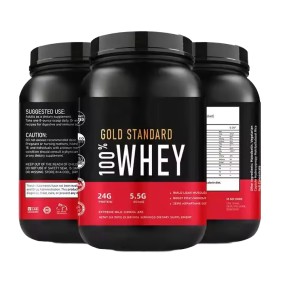 OEM Gold Standard Whey Protein Powder Manufacturer - Private Label 100% Whey Protein Powder with BCAA for Muscle Mass (Sports Nutrition)