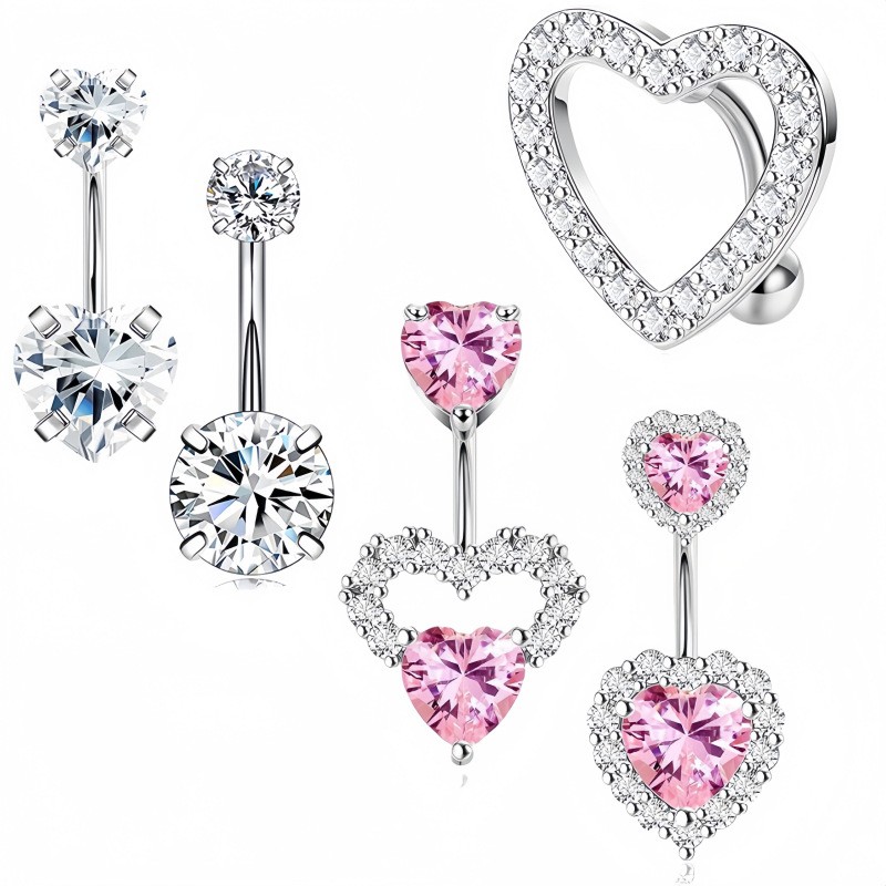 Belly Ring Set Supplier - 100 Types Shiny Zircon Wear Diamond