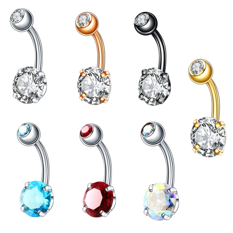 Body Piercing Jewelry Manufacturer - Exquisite Round Four Claw