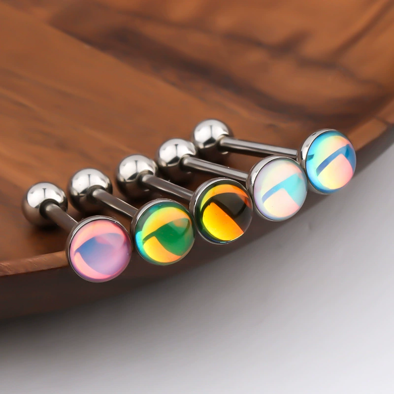 Piercing Jewelry Manufacturer - Titanium Alloy Dazzling Tongue