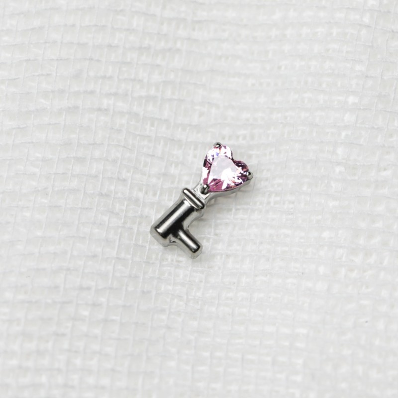 Titanium Studs Supplier - ASTM F136 Flat Back Labret Earrings