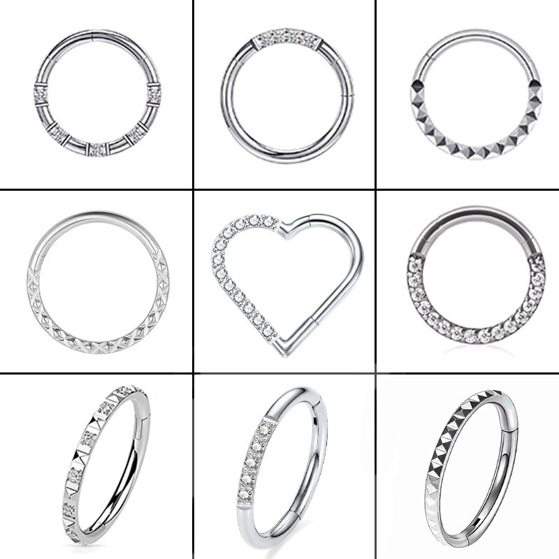 Nose Ring Factory - Zircon Roundness Seamless Closing Ring