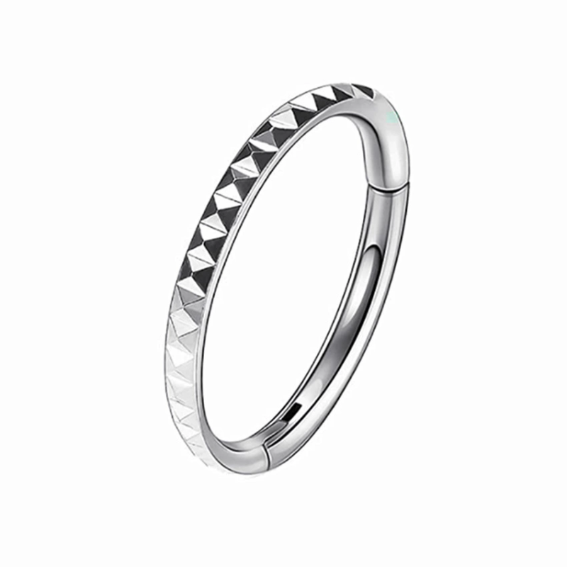 Nose Ring Supplier - Stainless Steel Personalized Round