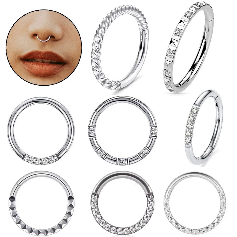 Nose Ring Factory - Zircon Roundness Seamless Closing Ring