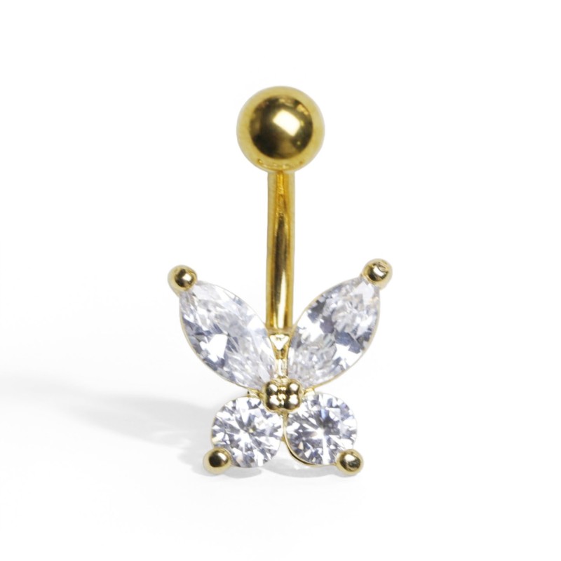 Butterfly Belly Ring Factory - Stainless Steel Silver Gold Tone