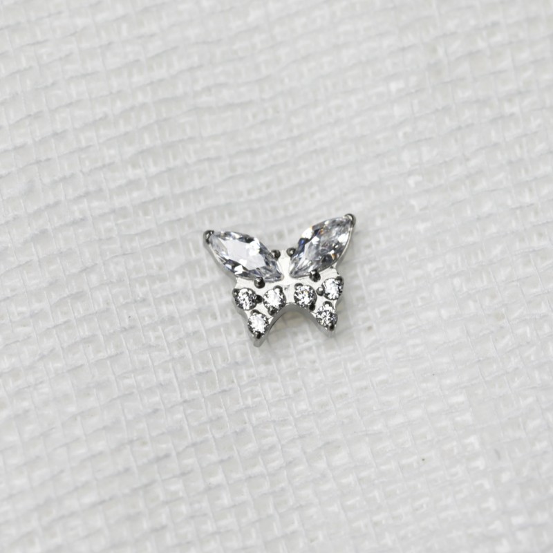 Titanium Jewelry Manufacturer - Butterfly Rock ASTM F136 Labret
