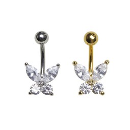 Butterfly Belly Ring Factory - Stainless Steel Silver Gold Tone