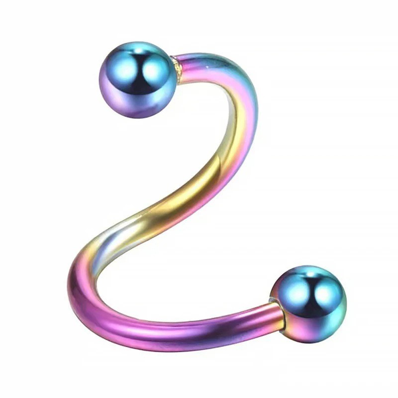 Labret Nails Factory - Multi Purpose S Rod Spiral Ring