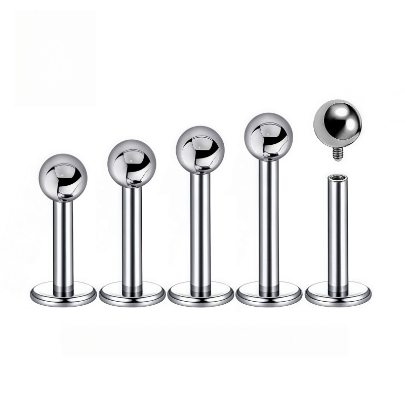 Titanium Labret Manufacturer - ASTM F136 Internal Thread Stock